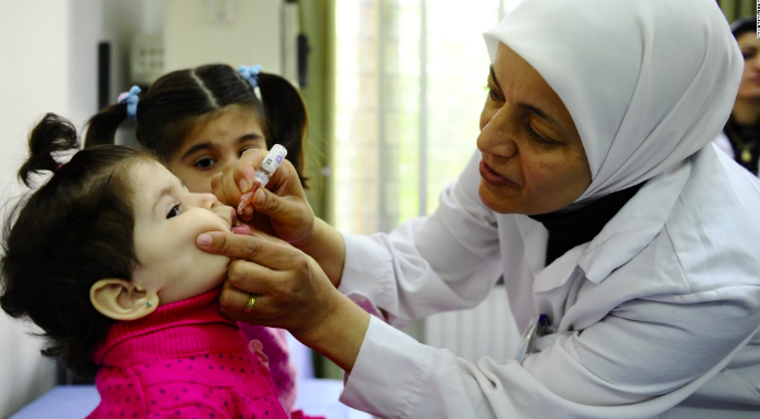 Over 400,000 Workers Lead Polio Campaign Efforts
