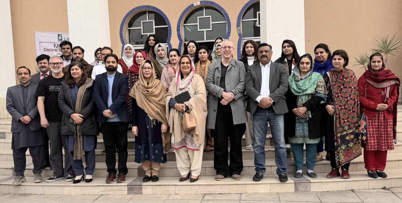 International Scholars Join FJWU Doctoral Spring School