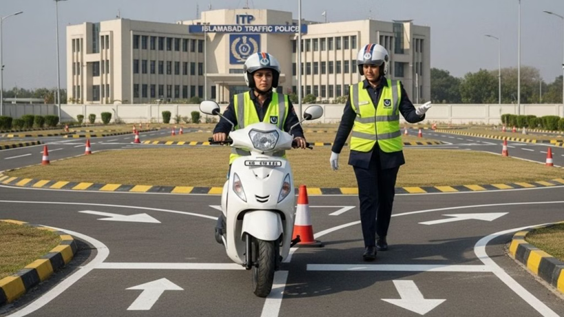Islamabad Traffic Police Opens Riding Classes for Women